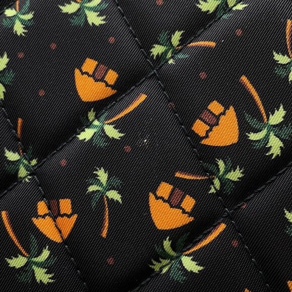 PRADA Zip Around long wallet Nylon/Leather Black/Orange - Picture 9 of 9